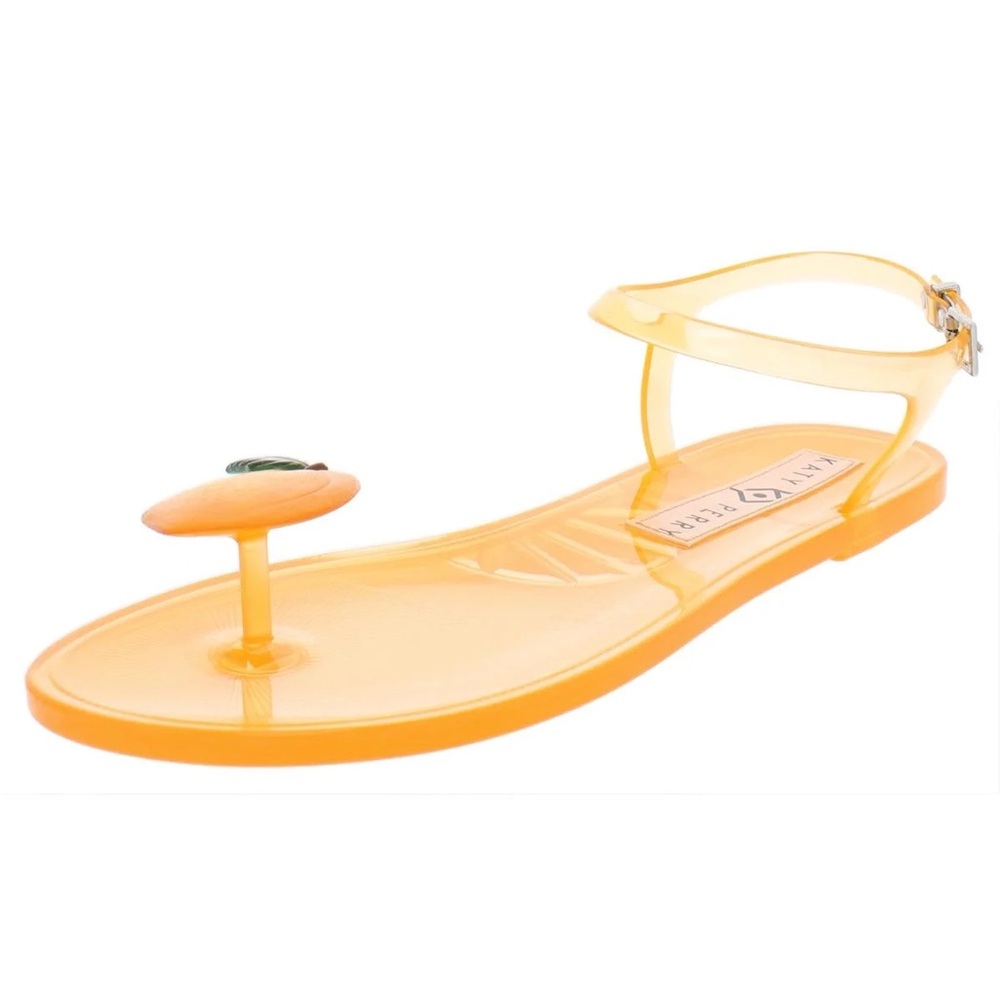 Katy Perry Jelly Shoes Geli Peach Sandals